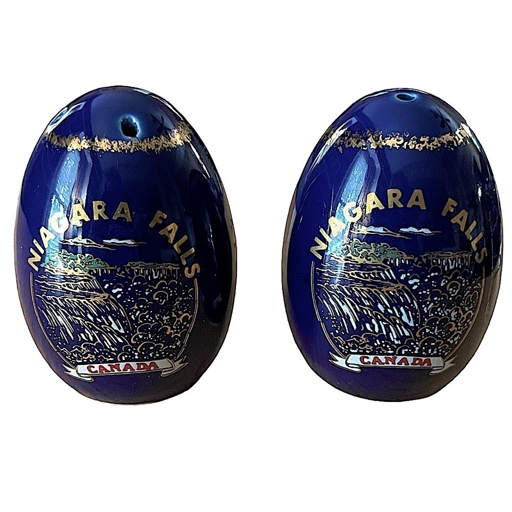 Vintage Niagara Falls Canada Salt & Pepper Shakers Made in Japan